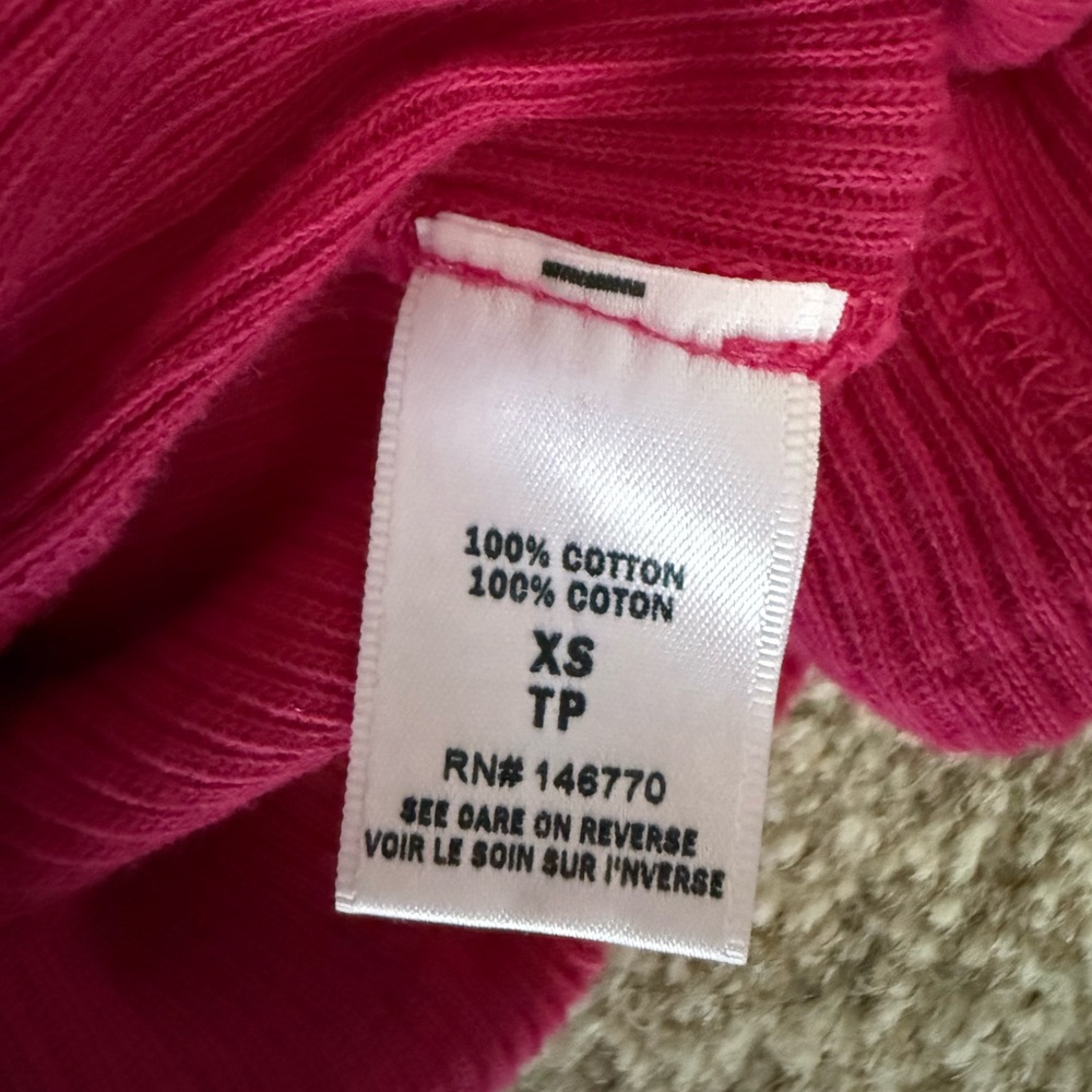 RE/DONE Pink Ribbed Tank - Picture 3 of 9